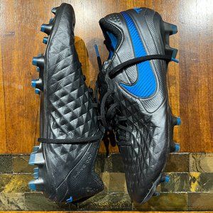 Nike Tiempo Legend 8 Elite FG Under The Radar Pack Black Blue Hero